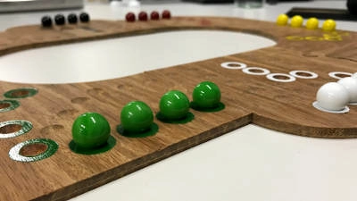 Bambusplatte für Spieldesign