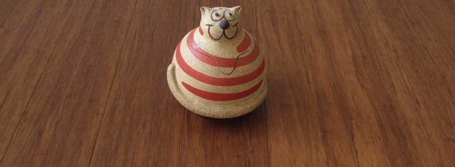 Bambus Parkett Massiv boden