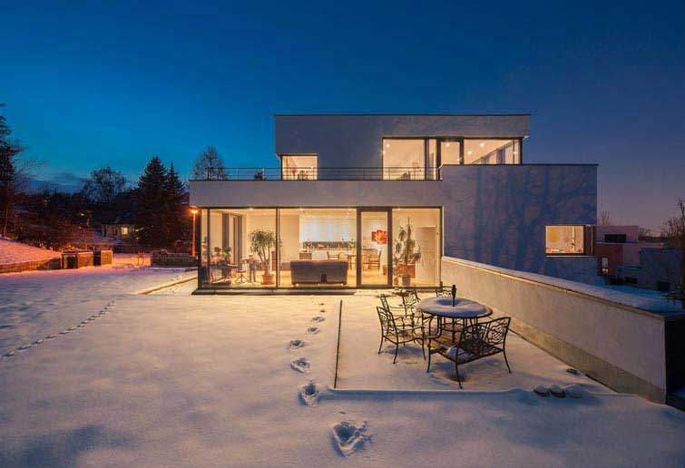 Faserbambus-Parkett-Antik