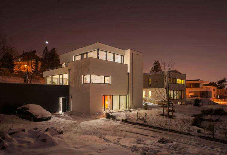 Bambus Parkett für Minergie Haus