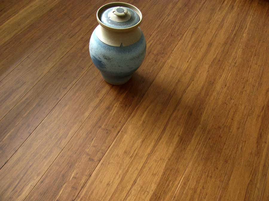 Bambus Parkett Massiv boden