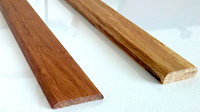 Faserbambus Sockelleisten