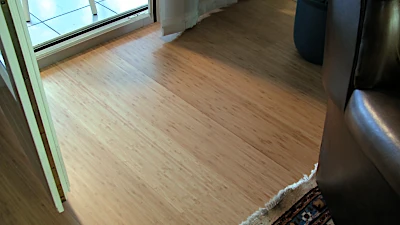 Hochkant (Vertikal) Bambus Fertigparkett Boden 