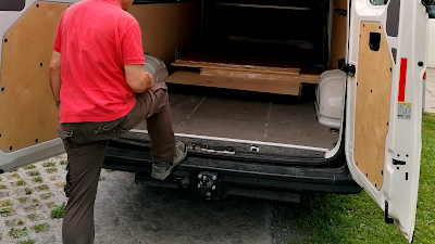 Bambusplatten für Schränke und Bekleidung in Campervan