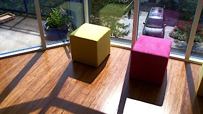 Faserbambus Parkett Boden im Laufen, Baselland