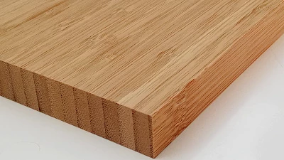 1-Ply bamboo panels with 19mm thickness