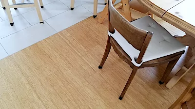 Strand woven bamboo flooring - natural