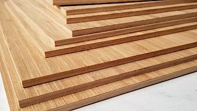 1-Ply bamboo panels with thickness of 5mm